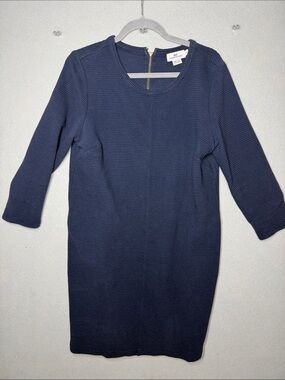 vineyard vines sequin tiered dress Vineyard Vines Sequin Long Sleeve Tiered Shift Dress M Black Country Glam  NWT